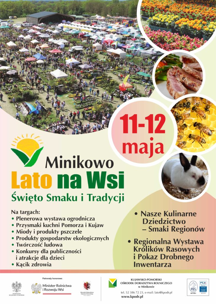 plakat lato na wsi 2024