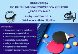 Plakat rekrutacja  Zielen maly