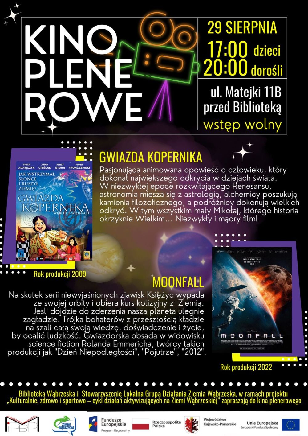 plakat biblioteka wabrzezno